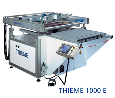 Imprimante sublimation Thieme 1000E - Sérigraphie semi-automatique pour supports rigides et flexibles_0