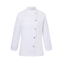 KARLOWSKY Veste de cuisine femme, manches longues, avec boutons, BLANC , 48 - 48 blanc 4040857985019_0