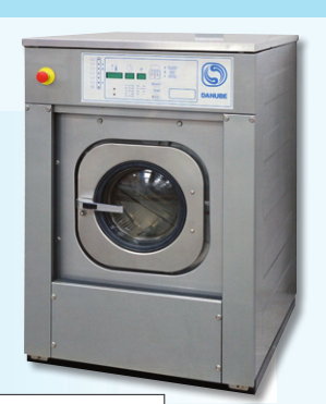 Lave-linge professionnel suspendu - Gamme GF 6-10-15-30-45 - Cuve et tambour inox, chargement frontal_0