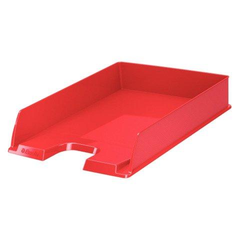 LOT DE 5 - CORBEILLE À COURRIER ESSELTE EUROPOST ROUGE