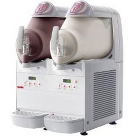 Machine à glace à poser - 2 bacs de 2x6 litres - Référence MINIGEL2 - 220V, 1100W_0