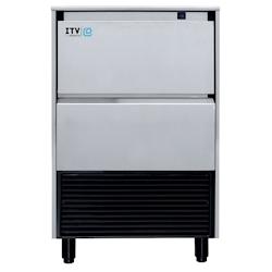 Machine à glaçons à injection - Prod. (24H): 56kg - Refroidissement EAU - Glaçons pleins 22 g - 3667335119721_0