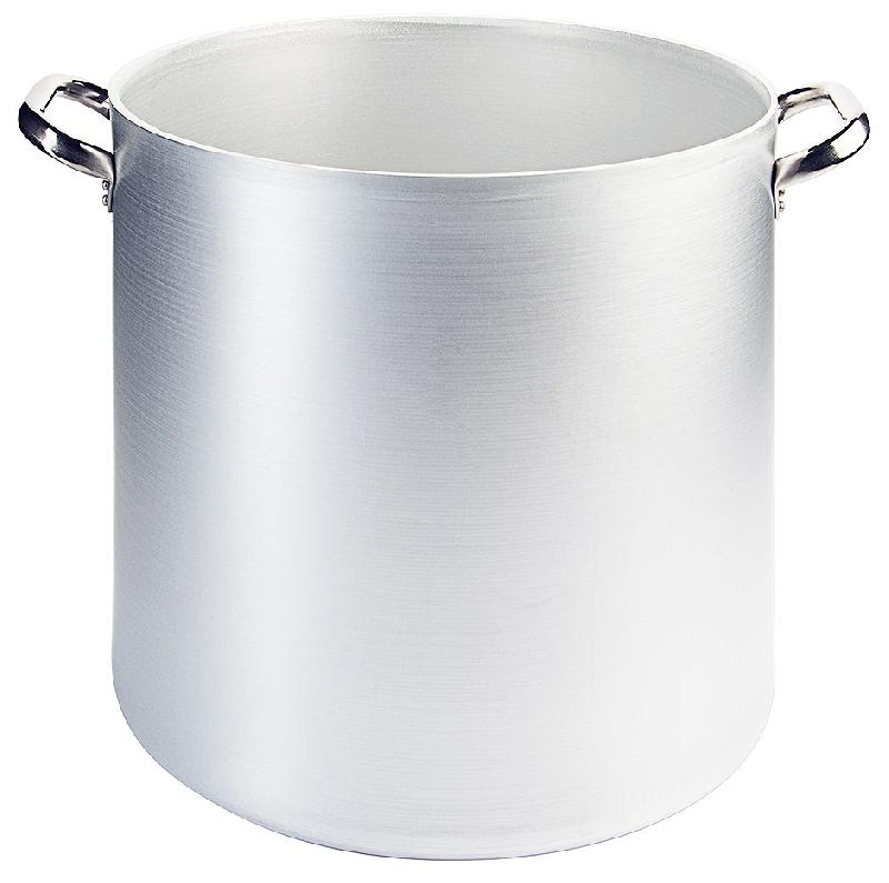 MARMITE 36 CM EN ALUMINIUM, HAUTEUR 50CM, CONTENU : 100 LITRES