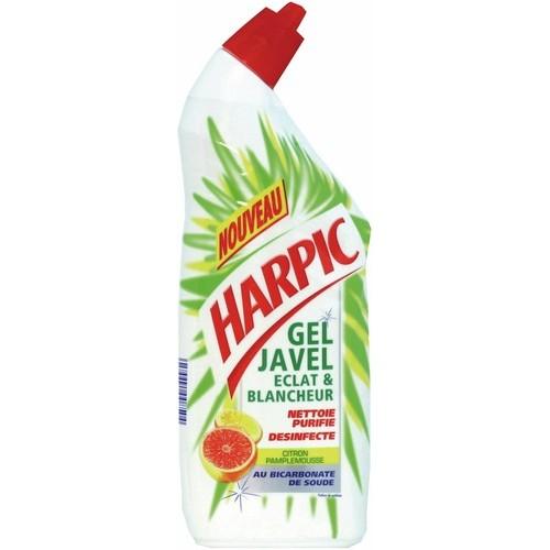 NETTOYANT SANITAIRE GEL JAVEL ÉCLAT ET BLANCHEUR HARPIC