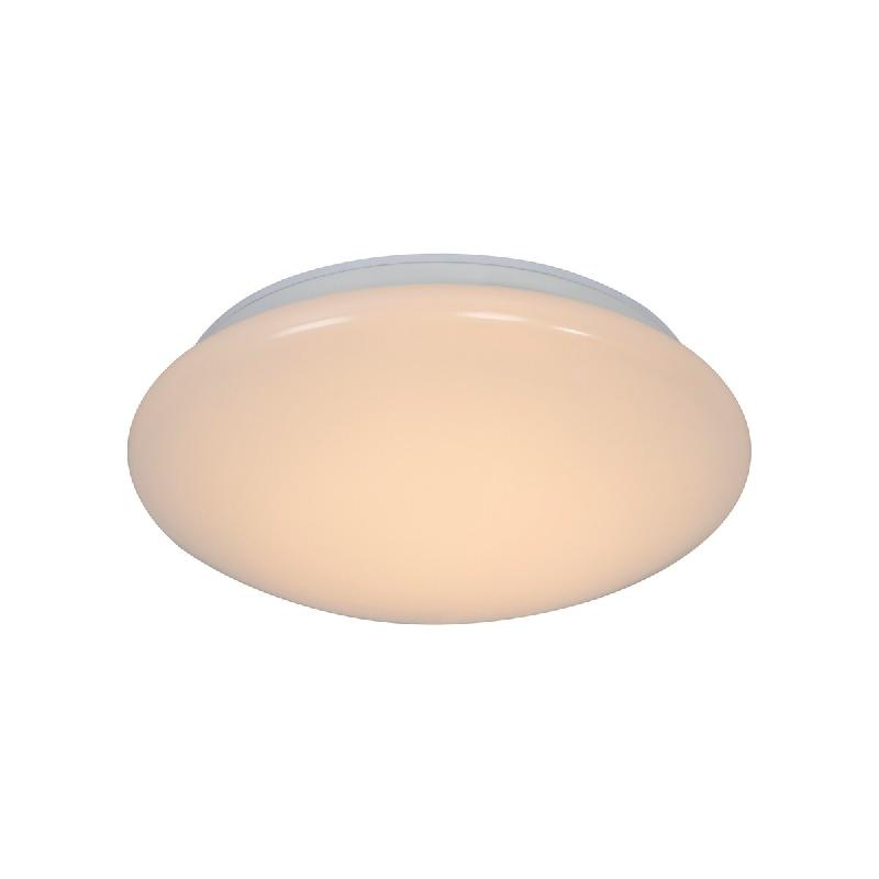 Nordlux Plafonnier luminaire MONTONE 25 Métal Blanc H. 8 IP44 -Intérieur - gris métal 5704924002267_0
