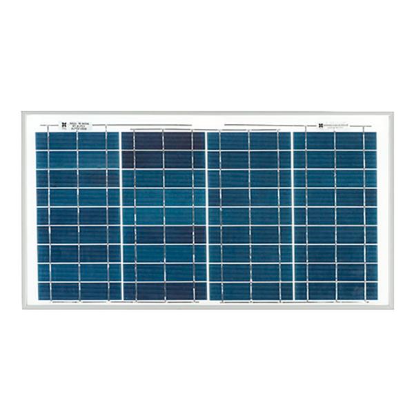 Panneau solaire 30W-12V polycristallin - cadre aluminium, verre anti-reflets, certifié IEC61215 et IEC61730_0
