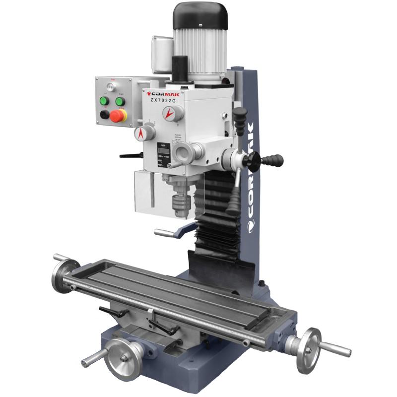 Perceuse fraiseuse d'établi Cormak ZX7032G 400v_0