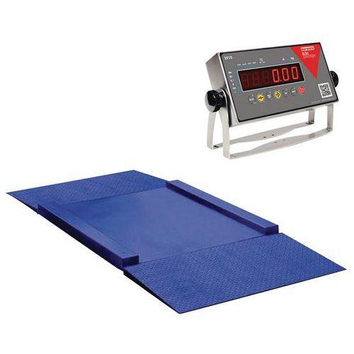 PLATE-FORME DE PESAGE EPOXY 1500X1500MM 3000KG/1KG - B3C