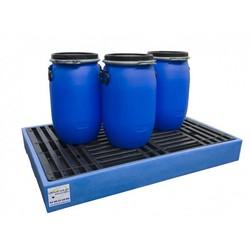 Plateforme de rétention en polyéthylène 150L - Zone de stockage intérieur pour liquides polluants_0
