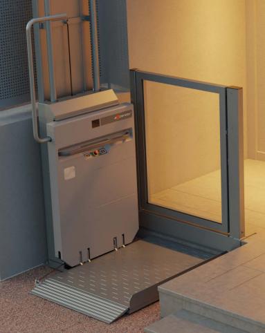 Plateforme élévatrice verticale pliable PLV9 - Hauteur jusqu'à 140cm - Intérieur et extérieur - Bretagne et Nantes_0