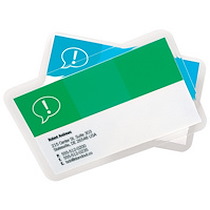 POCHETTE À PLASTIFIER CARDPOUCH, 65 X 95 MM, 250 MICRONS - LOT DE 4
