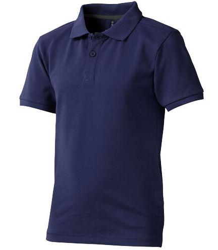 Polo manches courtes enfant Calgary - 100% coton 200 g/m² avec col et poignets en tricot plat_0