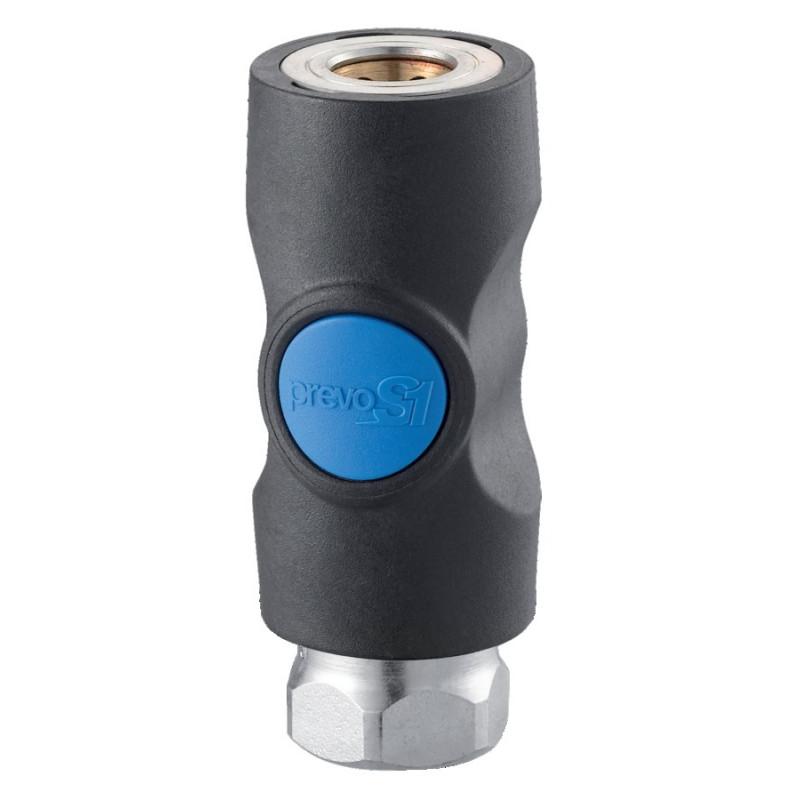RACCORD TARAUDÉ FILETÉ FEMELLE CYLINDRIQUE GAZ 1/2 - PREVOST - ISI 061103