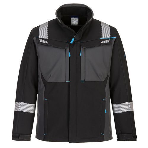 SOFTSHELL WX3 RÉSISTANT FLAMME FR70 NOIR XL - PORTWEST