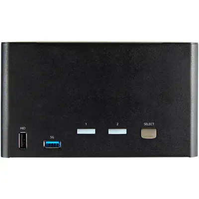 Switch KVM 2 Ports Quadruple àÉcran DisplayPort - 4K 60Hz UHD HDR - Concentrateur KVM 4K DP 1.2 avec_0