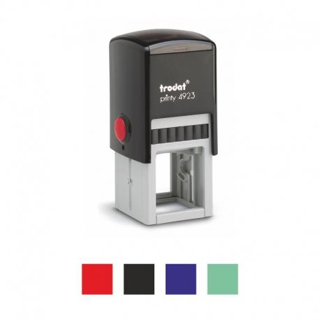 Tampon de bureau Trodat Printer 4923 - carré 30x30mm - 5 lignes personnalisables_0