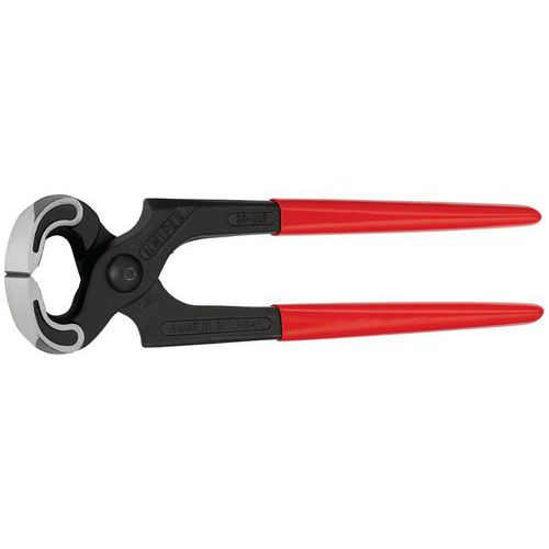TENAILLE DE MENUISIER 210MM - GAINAGE PVC - TÊTE POLIE - 60 HRC - KNIPEX