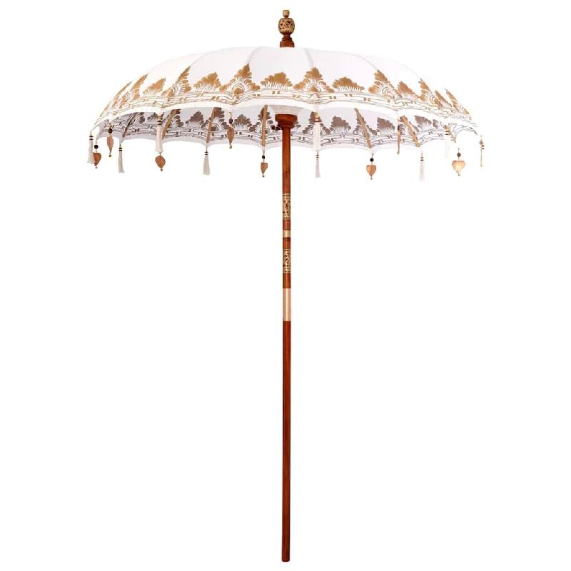 VidaXL Parasol balinais Crème 185 x 185 x 260 cm Modèle Titan Signature Élite - 42006454_0