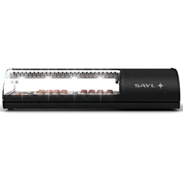 Vitrine réfrigérée à sushi CLASSIC - Double froid - Cuve plane - 1438 mm - VS6NP | Sayl Barcelona_0