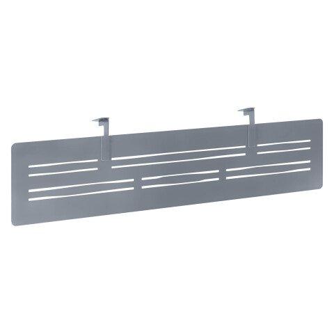 VOILE DE FOND MÉTAL POUR BUREAU ECLA / ARKO L 180 CM ALUMINIUM