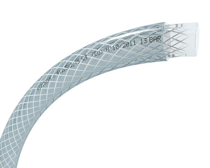 125675 - Tuyau de gaz Tricoflex 25 m - PVC souple transparent tri-couches, renfort polyester_0