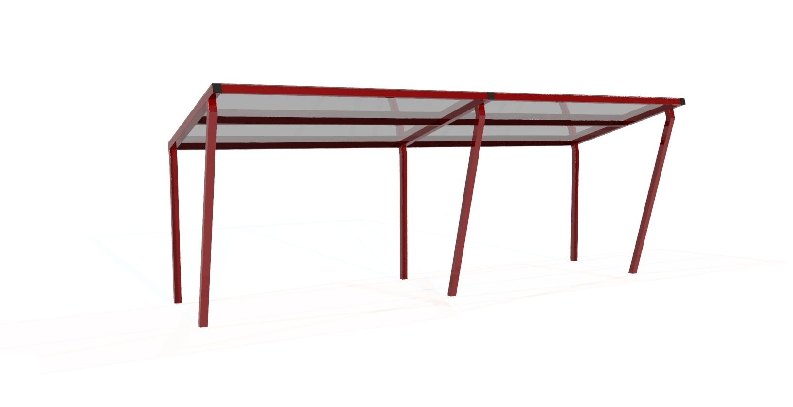 Abris vélo en acier inoxydable ou peint - Référence ABRV03 - Design haute qualité_1