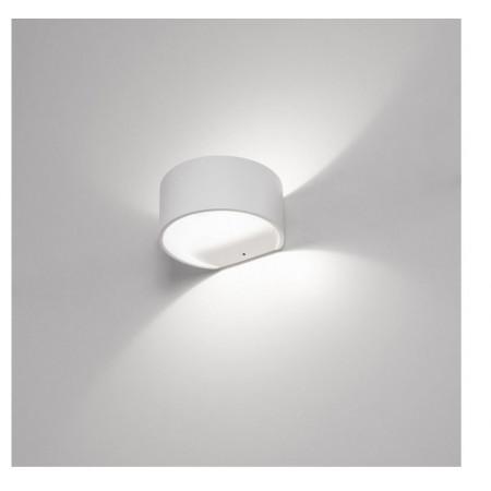 Applique murale intérieure LED COB Sheibe 5W - 3000K - 450 lm - blanc - éclairage up & down_0