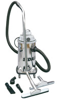 Aspirateur eau et poussière - Cuve inox 30L - Asservissement électrique - Sidamo_0