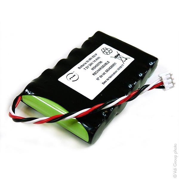 Batterie Nimh 6x AA 6S1P ST1 7.2V 2Ah JST - Marque NX - Quantité 1_0