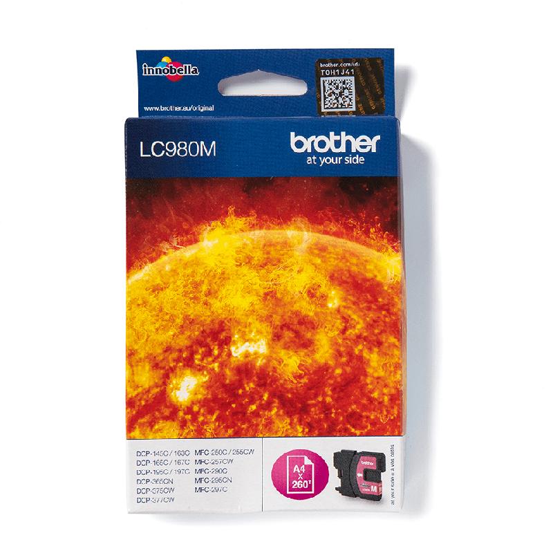 Brother LC980M - Cartouche d'encre originale – Magenta_0