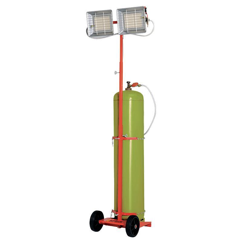 Chauffage mobile radiant au gaz solor 8500 msa - sovelor-dantherm - 8500MSA_0