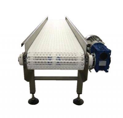 Convoyeur à mailles modulaires - TSX 04 - Trame droite, acier peint ou inox, largeur et charge sur mesure_0