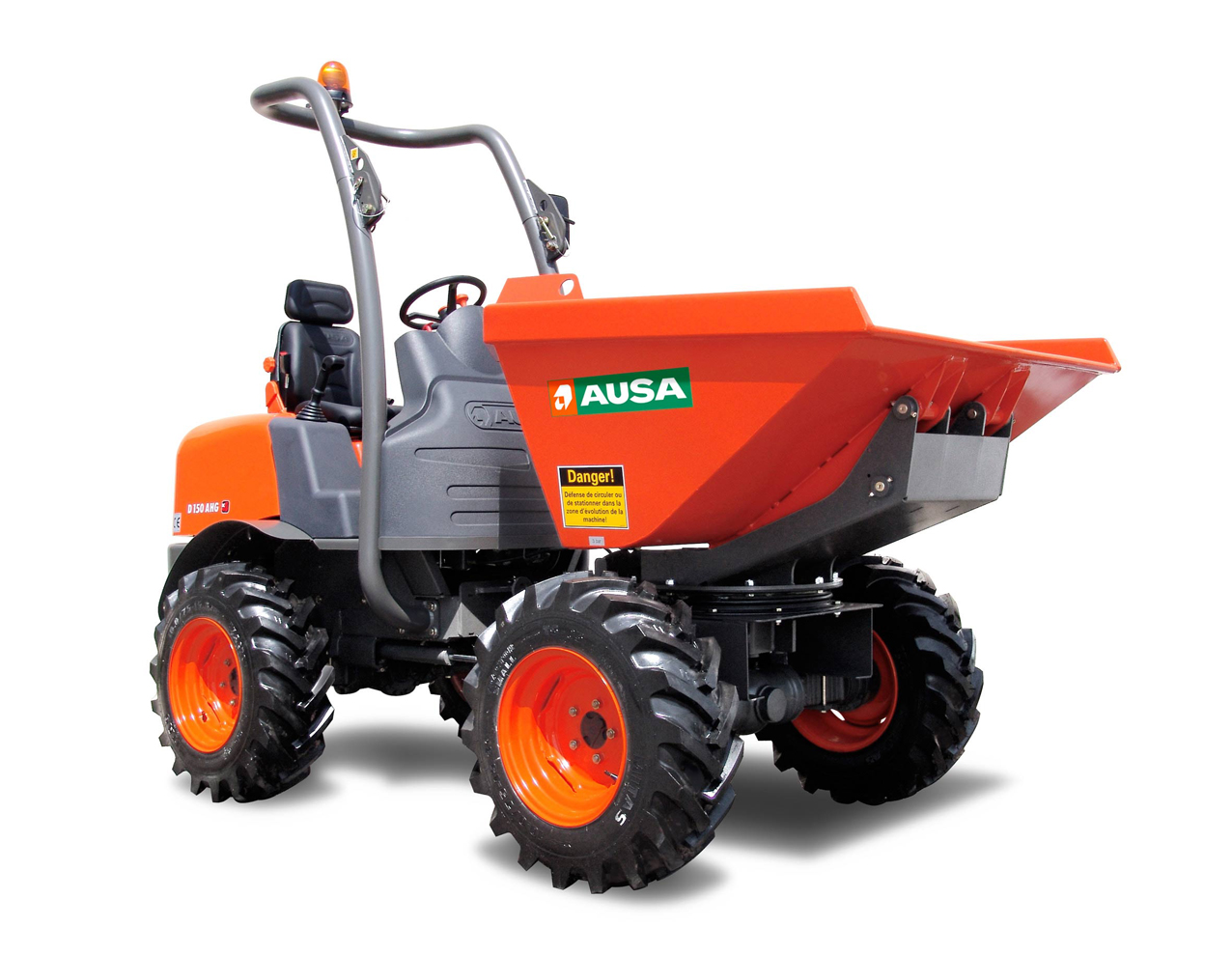 Dumper sur roues ausa 1,5t - 335 l_0