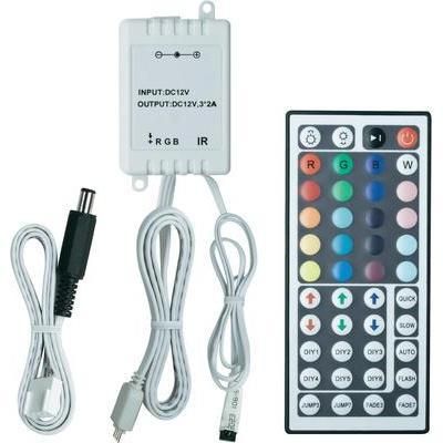 ECLAIRAGE DÉCORATIF PAULMANN YOURLED RVB CONTRÔLE AVEC TÉLÉCOMMANDE IR LED RGB 70202