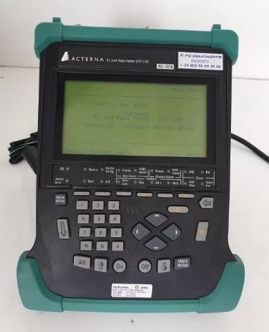 EDT-130 - Testeur de données - VIAVI (JDSU-Acterna) - Testeur réseau professionnel_0