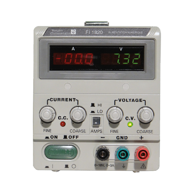 FI1820 | Alimentation numérique 1 voie 18 V / 10 A ou 18 V / 20 A, puissance 360 W_0