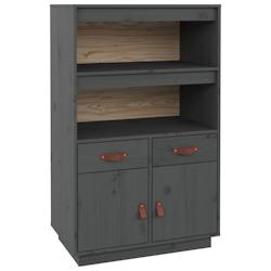Helloshop26 - Buffet bahut commode armoire meuble de rangement organisateur cuisine salle de séjour salon haut 67 x 40 x 108,5 cm 02_0034229 - 300021_0