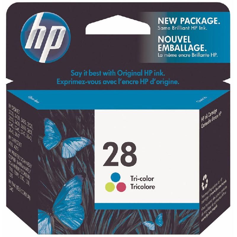 HEWLETT PACKARD CARTOUCHE D'ENCRE 28 (C8728AE) - COULEUR: TRICOLORE