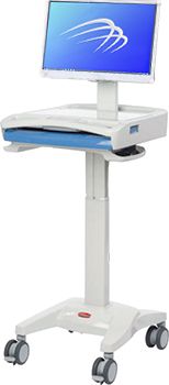 M-40.2 - Chariot informatique ergonomique - Mediantech - écran 22'' ou 24'' - batterie LiFePo4 haute performance_0
