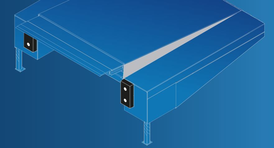 Niveleur de quai type pat2 - promstahl - longueur 2500 à 4000 mm_1