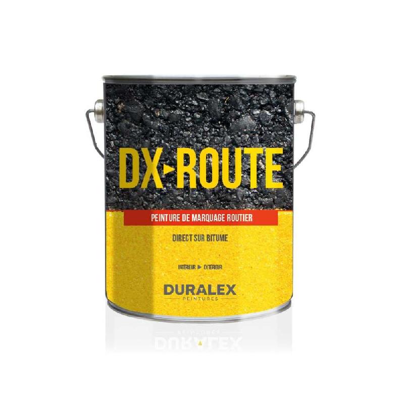 Peinture de marquage routier DX-ROUTE peinture sol 3 L jaune RAL 1023 DURALEX - jaune Bois manufacturé 648700_0