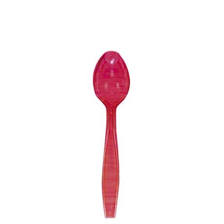 PETITE CUILLÈRE LUXE 12.7 CM PS ROUGE (VENDU PAR 1000)