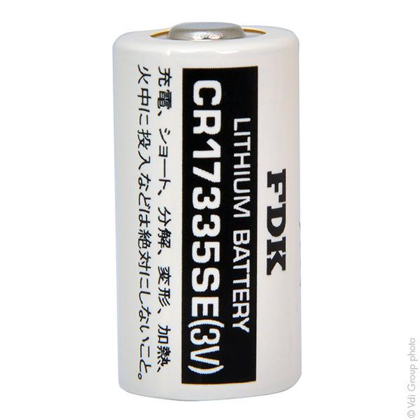 Pile lithium CR17335SE 2/3A 3V 1.8Ah - Compatible automates SIEMENS - Marque FDK_0