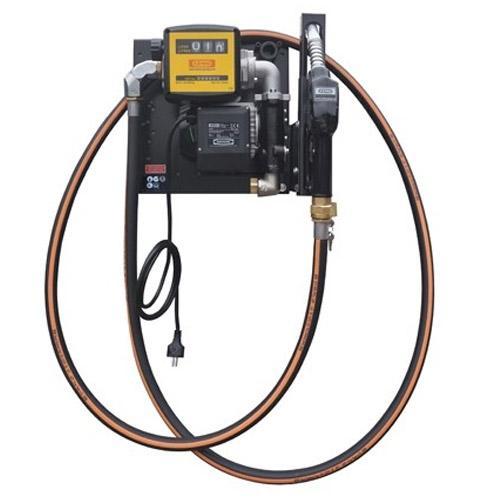 Pompe électrique murale Platine SILVER - CEMO 9763 - Pour gasoil, GNR, fioul, diesel_0