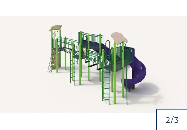 Structure de jeux combinées pour enfants de 5 à 12 ans - Hauteur de chute 343 cm - PZP-W309 - Go-Elan_0