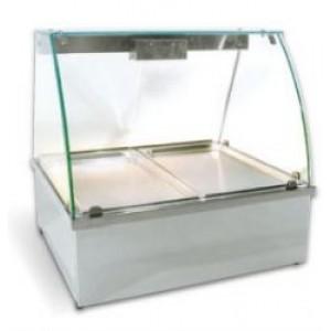 Roller grill - vitrine chauffante bain marie panoramique_0