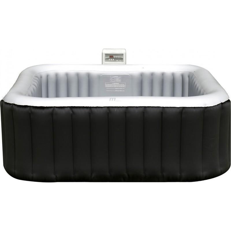 MSPA - Spa gonflable carré 158cm LITE - 4 places - Piscine et spa