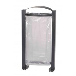 Support sac Vigipirate Arkea 60L sur pieds - Réf 8058917 - Structure acier électrozingué et cuve plastique_0