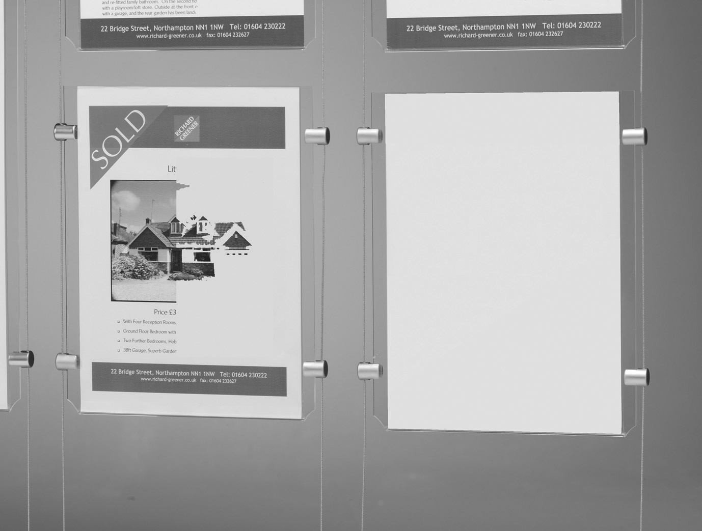 Affichage de bureau porte-documents a4 suspendu