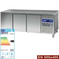 Table frigorifique  ventilé  3 portes en 600x400    dp202/pc_0